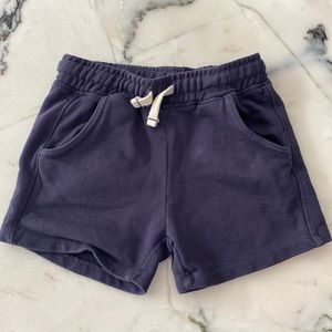 Zara navy shorts
